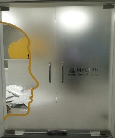 Madura Microfinance signage project image 2